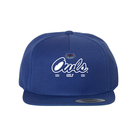 FAU - NCAA Women's Golf : Sydney Neira - Snapback Hat-0