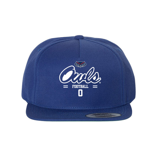 FAU - NCAA Football : Asaad Waseem - Snapback Hat-0