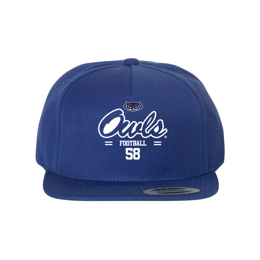 FAU - NCAA Football : Aiden Jones - Snapback Hat-0