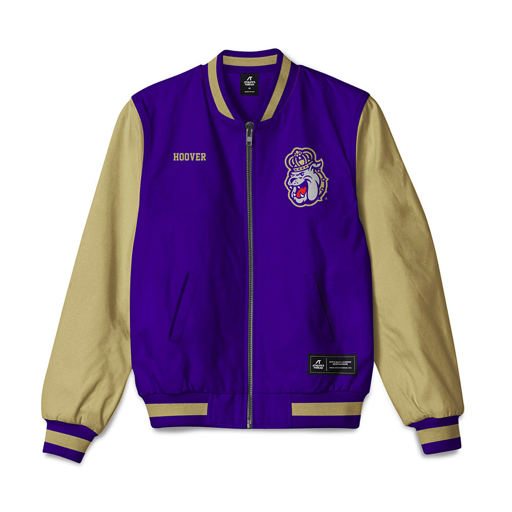 JMU - NCAA Cheerleading : Riley Hoover - Bomber Jacket-0