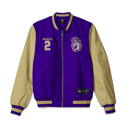 JMU - NCAA Women's Volleyball : Grace Wenrich - Bomber Jacket-0