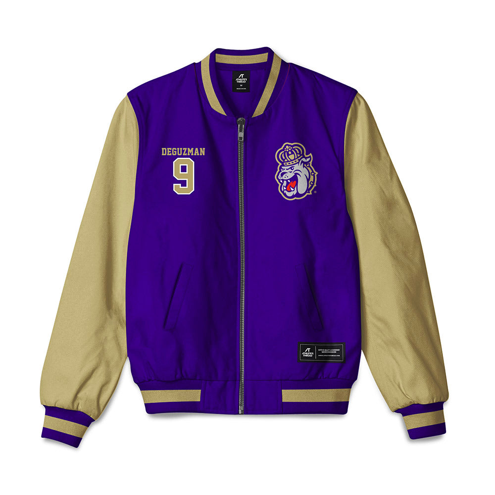 JMU - NCAA Women's Soccer : Samantha DeGuzman - Bomber Jacket-0