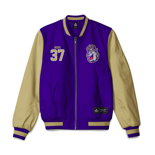 JMU - NCAA Football : Hayden Ross - Bomber Jacket-0