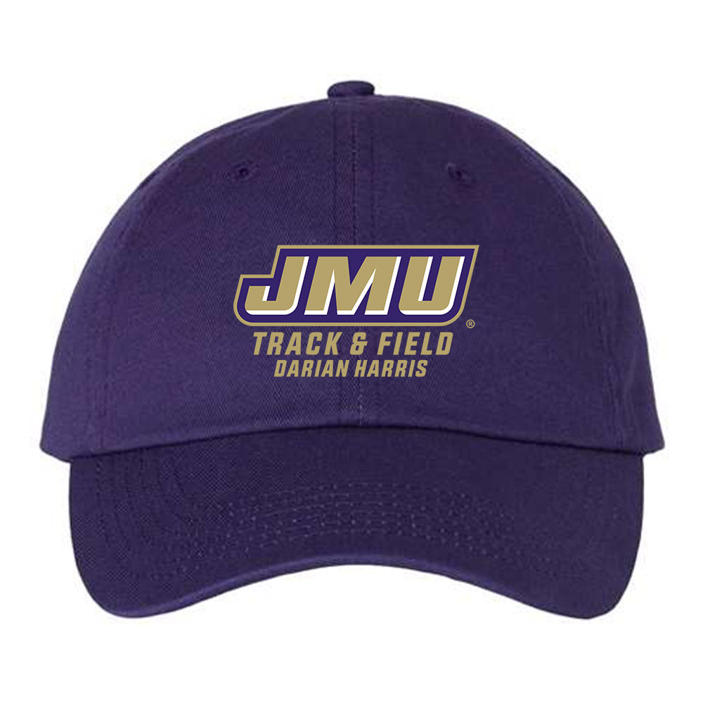 JMU - NCAA Women's Track & Field : Darian Harris - Dad Hat-0
