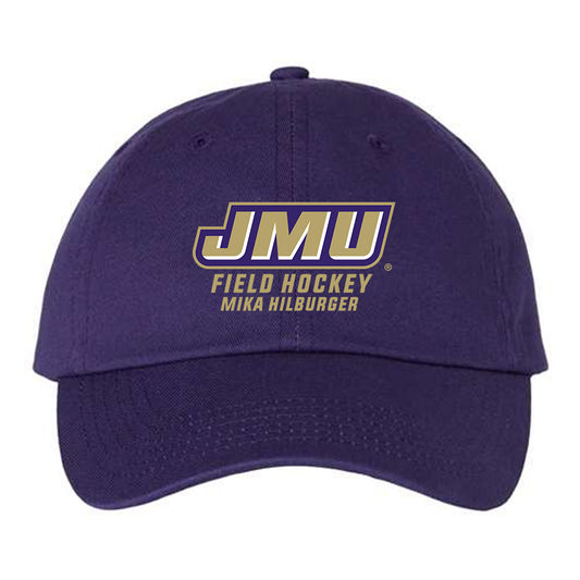 JMU - NCAA Women's Field Hockey : Mika Hilburger - Dad Hat-0