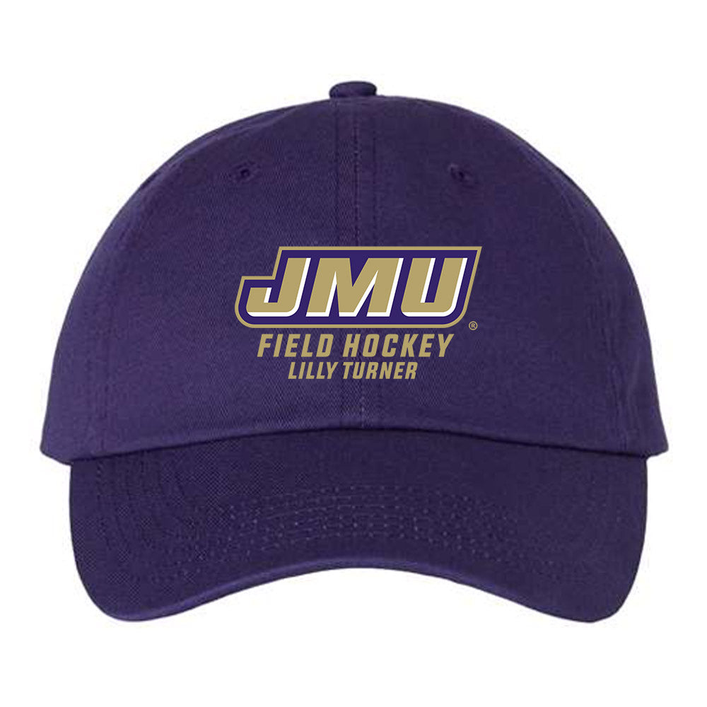 JMU - NCAA Women's Field Hockey : Lilly Turner - Dad Hat-0