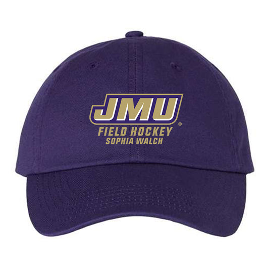 JMU - NCAA Women's Field Hockey : Sophia Walch - Dad Hat-0