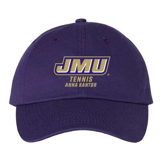 JMU - NCAA Women's Tennis : Anna Kantor - Dad Hat-0