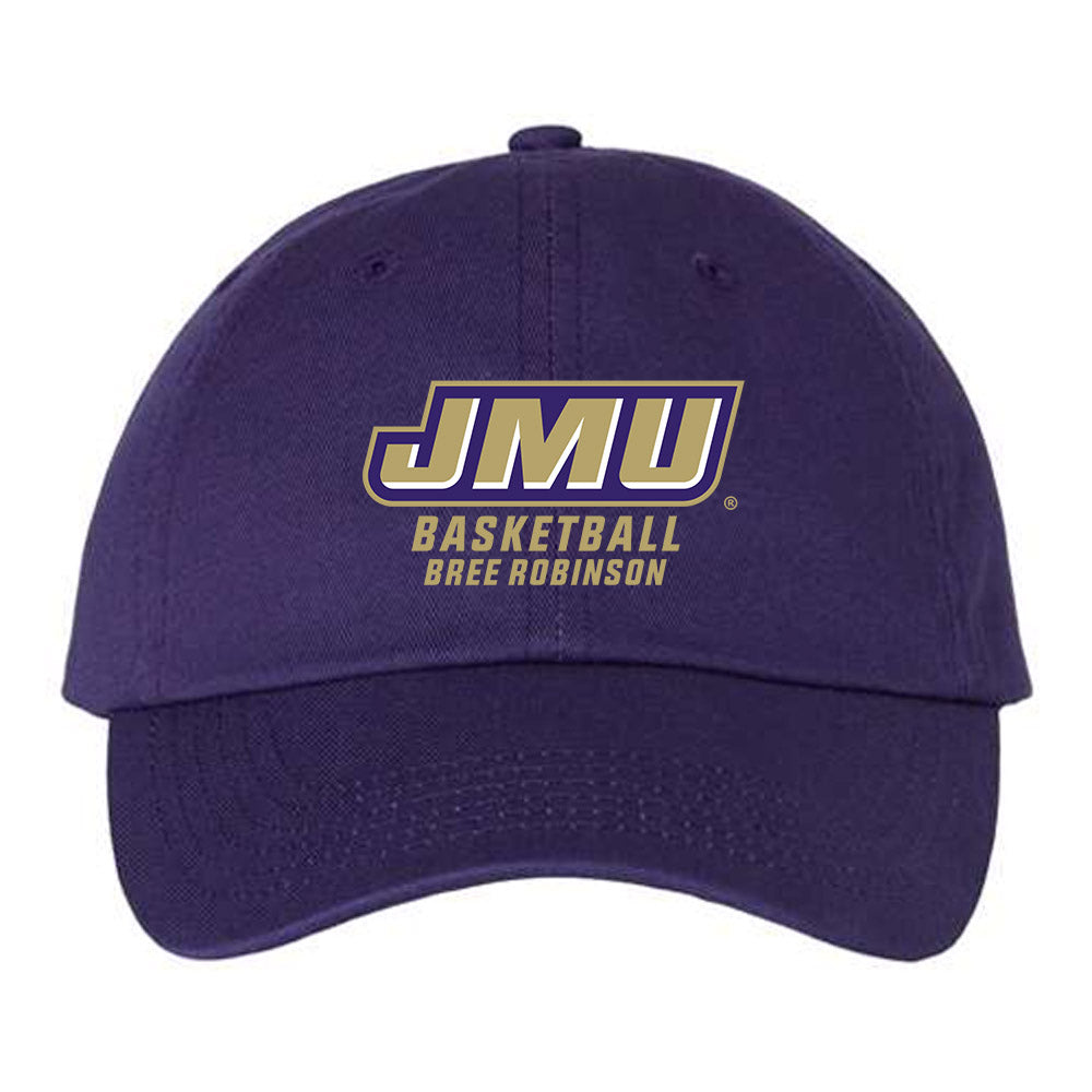 JMU - NCAA Women's Basketball : Bree Robinson - Dad Hat-0