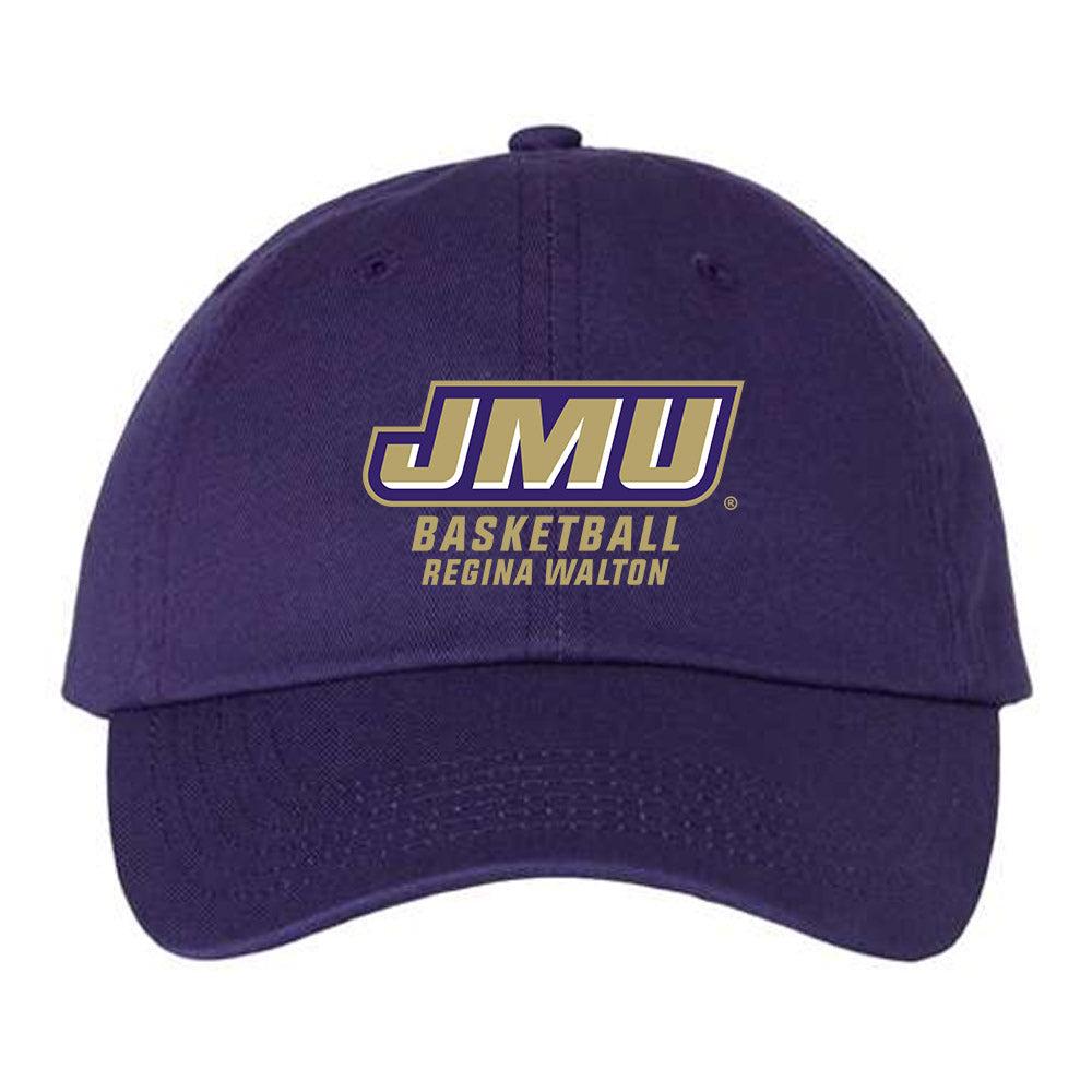 JMU - NCAA Women's Basketball : Regina Walton - Dad Hat-0