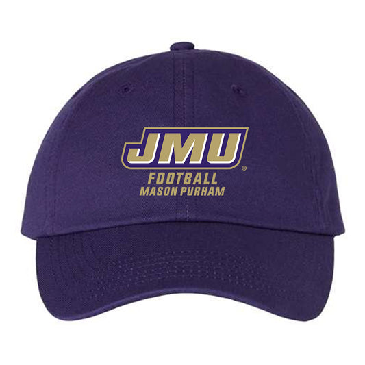 JMU - NCAA Football : Mason Purham - Dad Hat-0