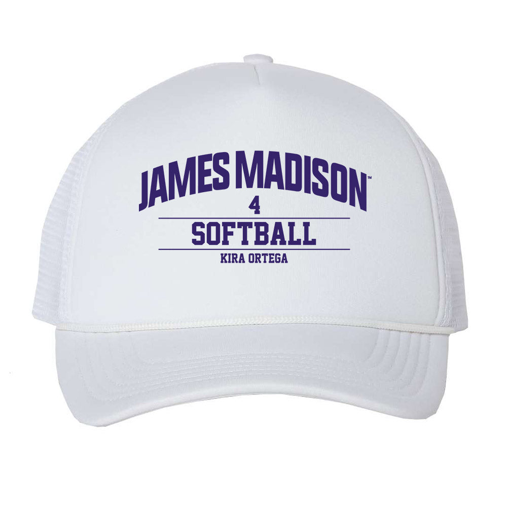 JMU - NCAA Softball : Kira Ortega - Trucker Hat-0