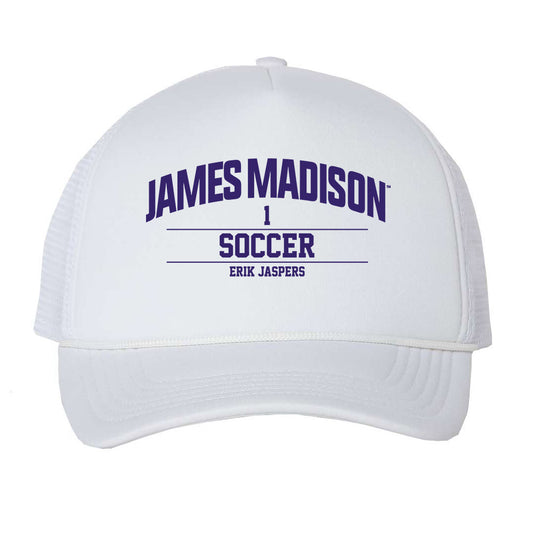 JMU - NCAA Men's Soccer : Erik Jaspers - Trucker Hat-0