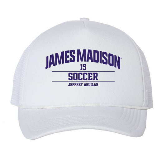 JMU - NCAA Men's Soccer : Jeffrey Aguilar - Trucker Hat-0