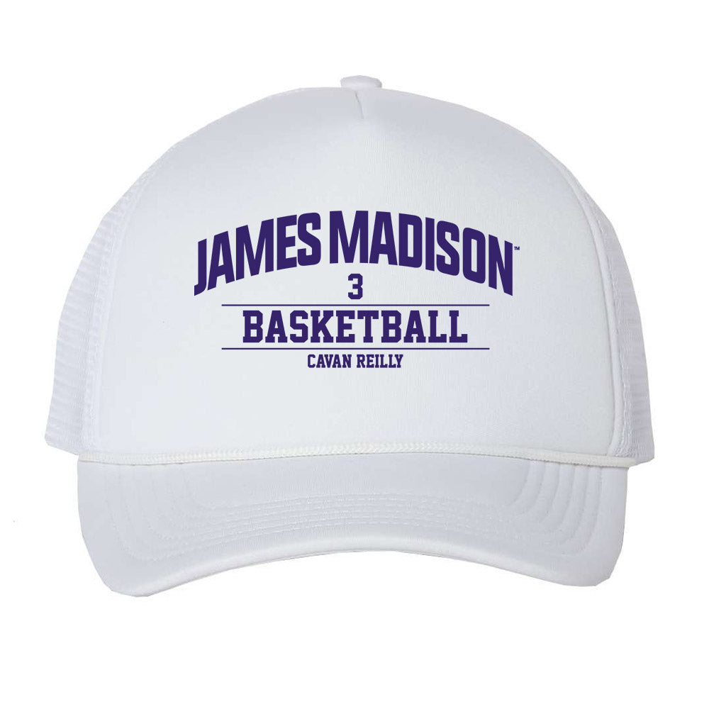 JMU - NCAA Men's Basketball : Cavan Reilly - Trucker Hat-0