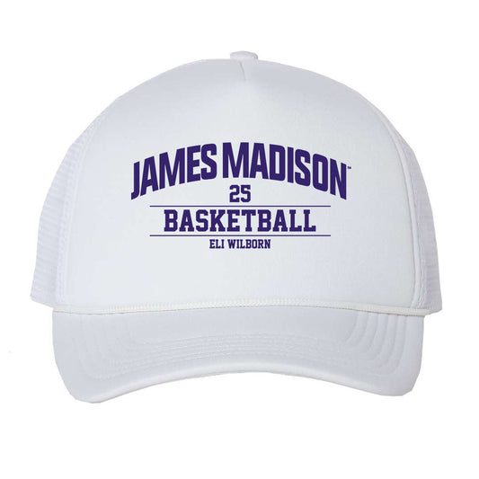 JMU - NCAA Men's Basketball : Eli Wilborn - Trucker Hat-0