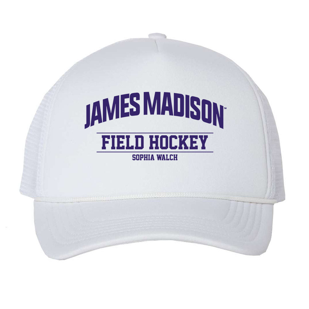 JMU - NCAA Women's Field Hockey : Sophia Walch - Trucker Hat-0