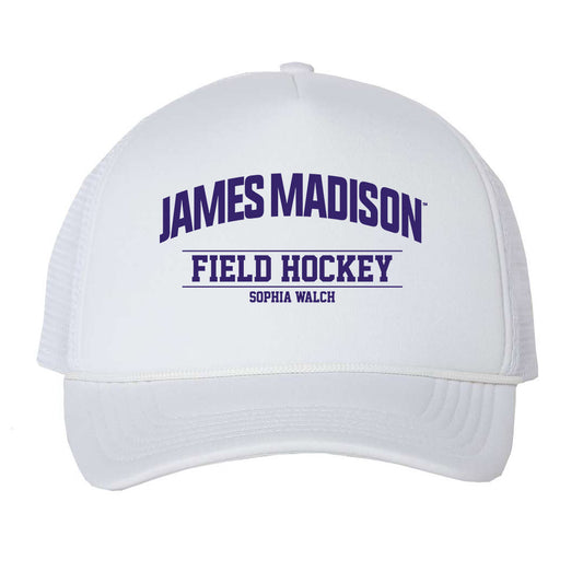 JMU - NCAA Women's Field Hockey : Sophia Walch - Trucker Hat-0