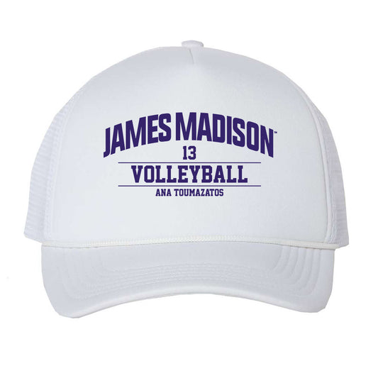 JMU - NCAA Women's Volleyball : Ana Toumazatos - Trucker Hat-0