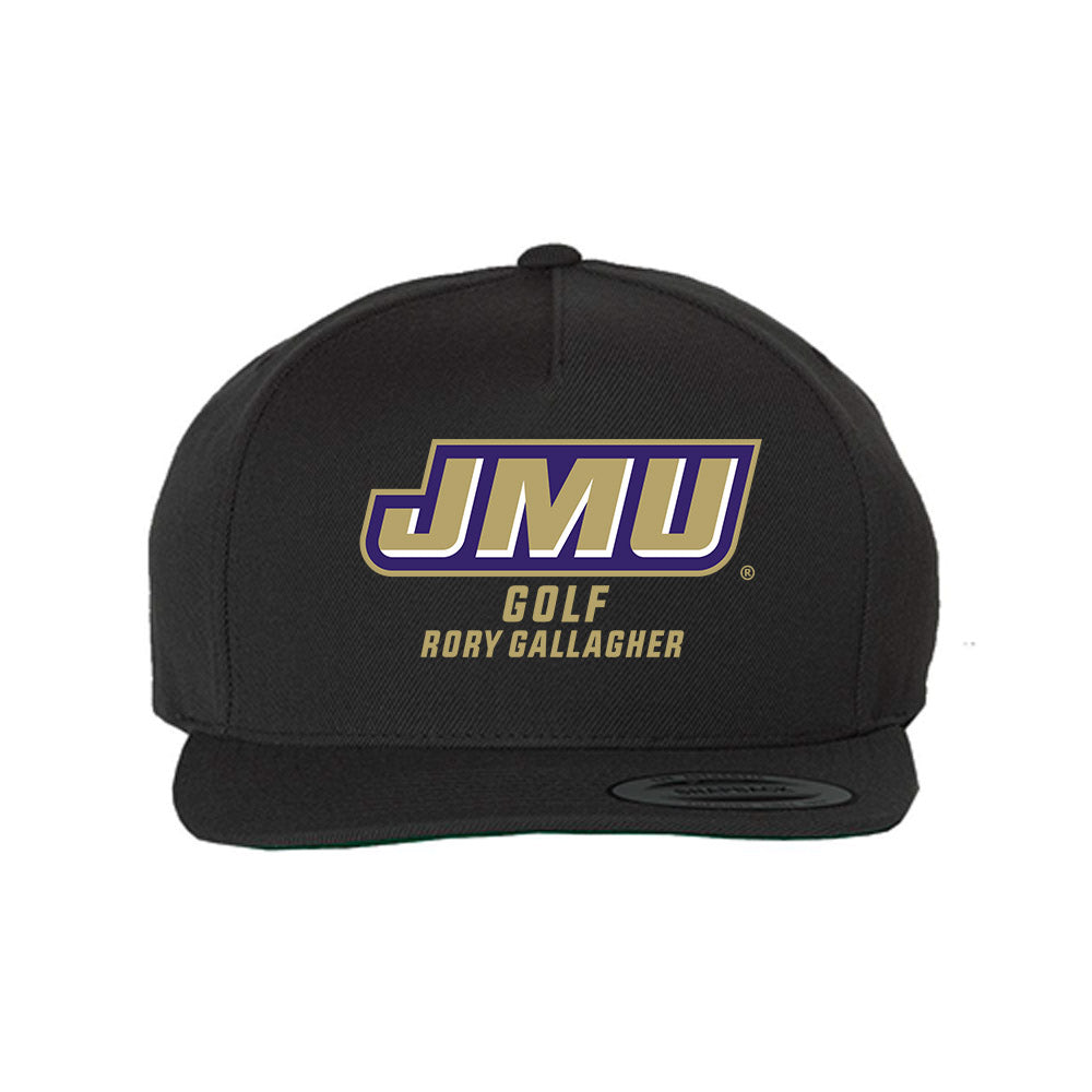 JMU - NCAA Men's Golf : Rory Gallagher - Snapback Hat-0