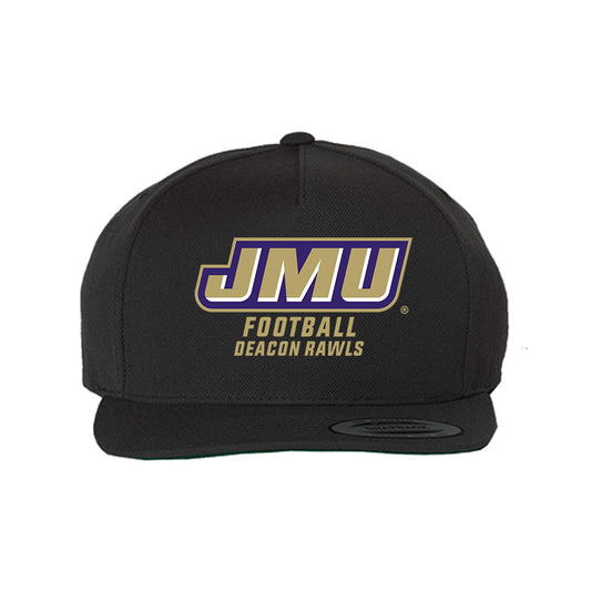 JMU - NCAA Football : Deacon Rawls - Snapback Hat-0