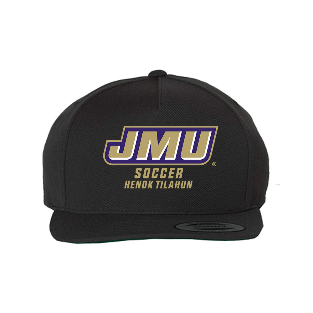 JMU - NCAA Men's Soccer : Henok Tilahun - Snapback Hat-0