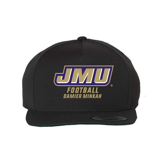 JMU - NCAA Football : Damier Minkah - Snapback Hat-0