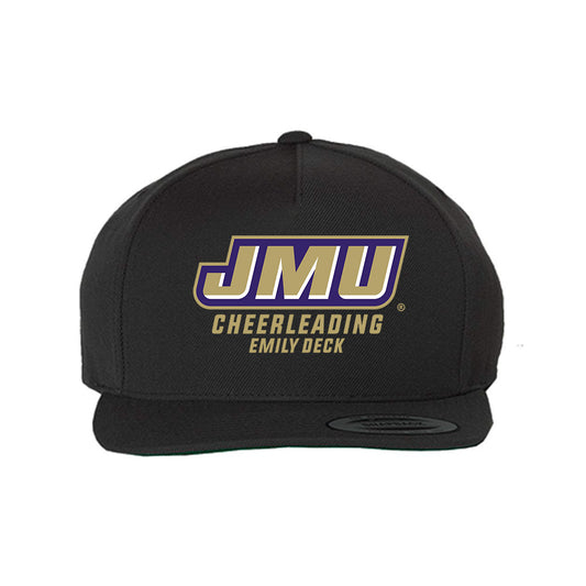 JMU - NCAA Cheerleading : Emily Deck - Snapback Hat-0