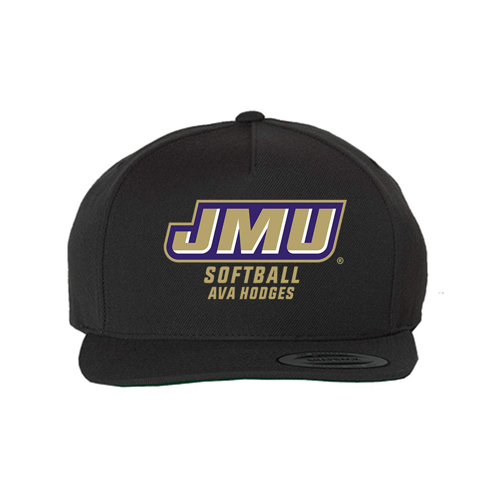 JMU - NCAA Softball : Ava Hodges - Snapback Hat-0