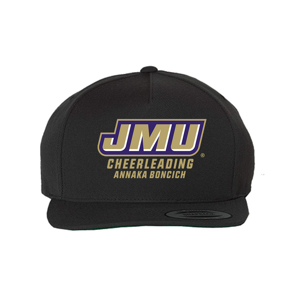 JMU - NCAA Cheerleading : Annaka Boncich - Snapback Hat-0
