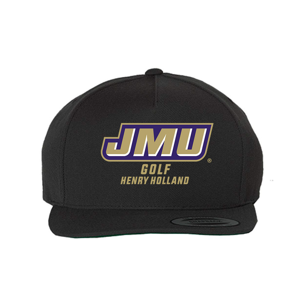 JMU - NCAA Men's Golf : Henry Holland - Snapback Hat-0