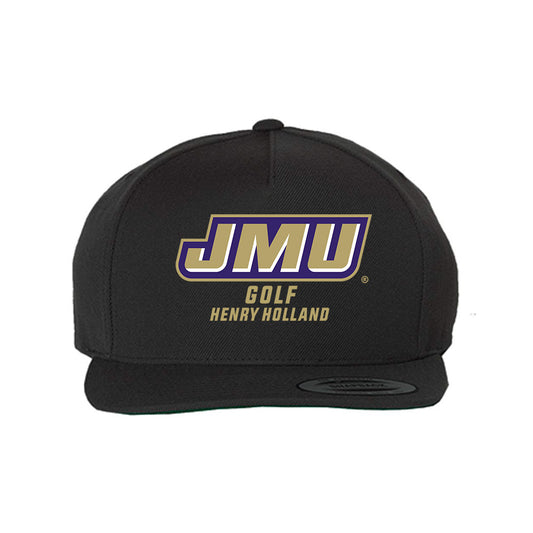 JMU - NCAA Men's Golf : Henry Holland - Snapback Hat-0