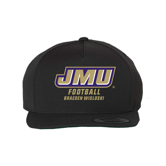 JMU - NCAA Football : Braeden Wisloski - Snapback Hat-0
