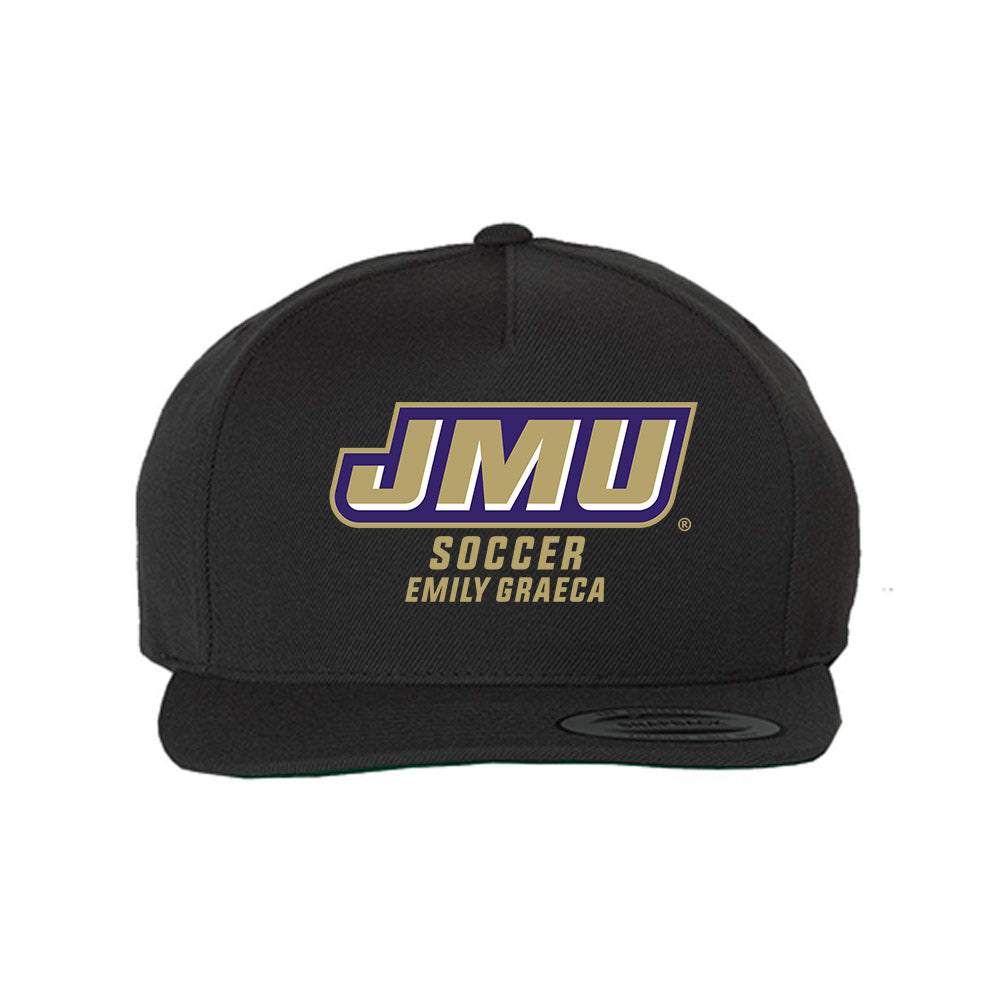 JMU - NCAA Women's Soccer : Emily Graeca - Snapback Hat-0