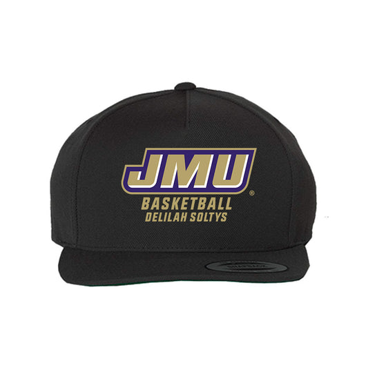 JMU - NCAA Women's Basketball : Delilah Soltys - Snapback Hat-0