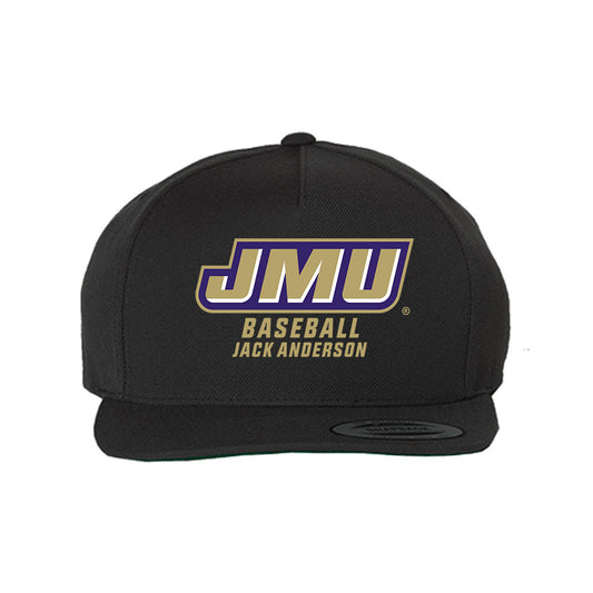 JMU - NCAA Baseball : Jack Anderson - Snapback Hat-0
