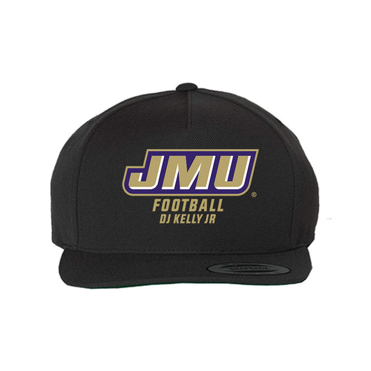 JMU - NCAA Football : DJ Kelly Jr - Snapback Hat-0