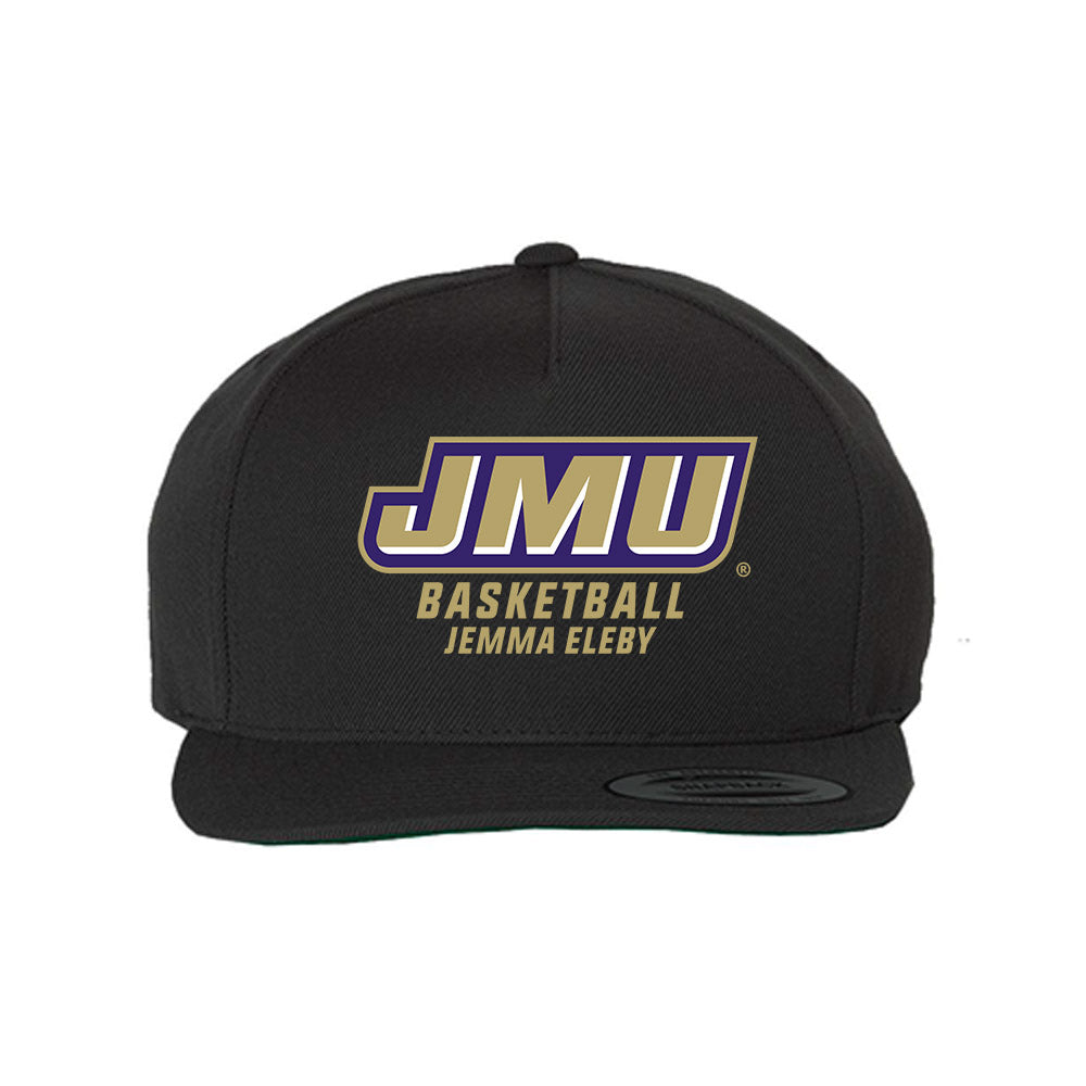 JMU - NCAA Women's Basketball : Jemma Eleby - Snapback Hat-0