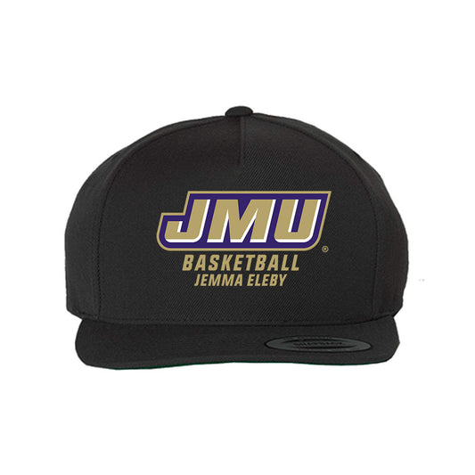 JMU - NCAA Women's Basketball : Jemma Eleby - Snapback Hat-0