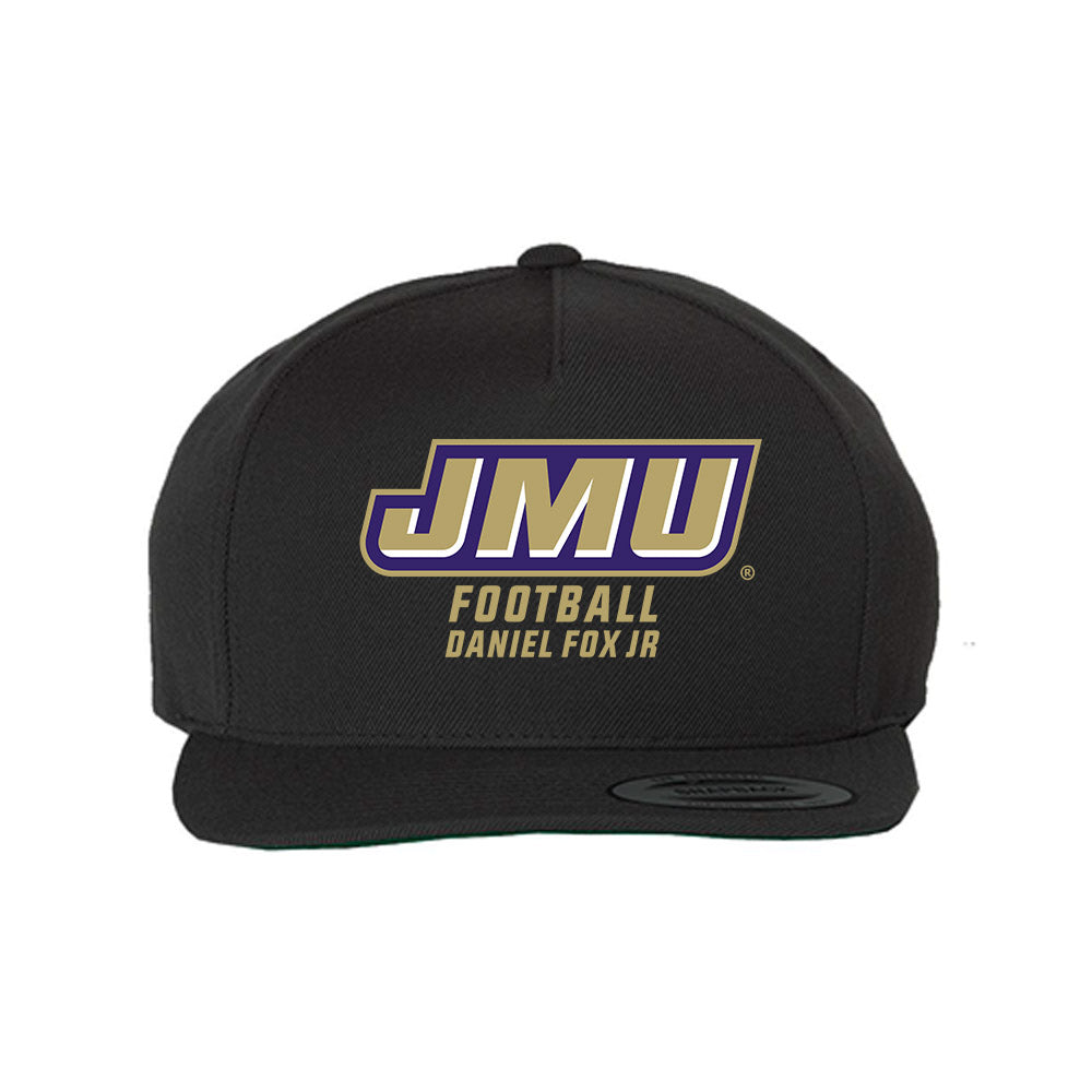 JMU - NCAA Football : Daniel Fox JR - Snapback Hat-0