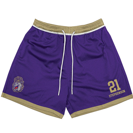 JMU - NCAA Women's Basketball : Zakiya Stephenson - Shorts-0