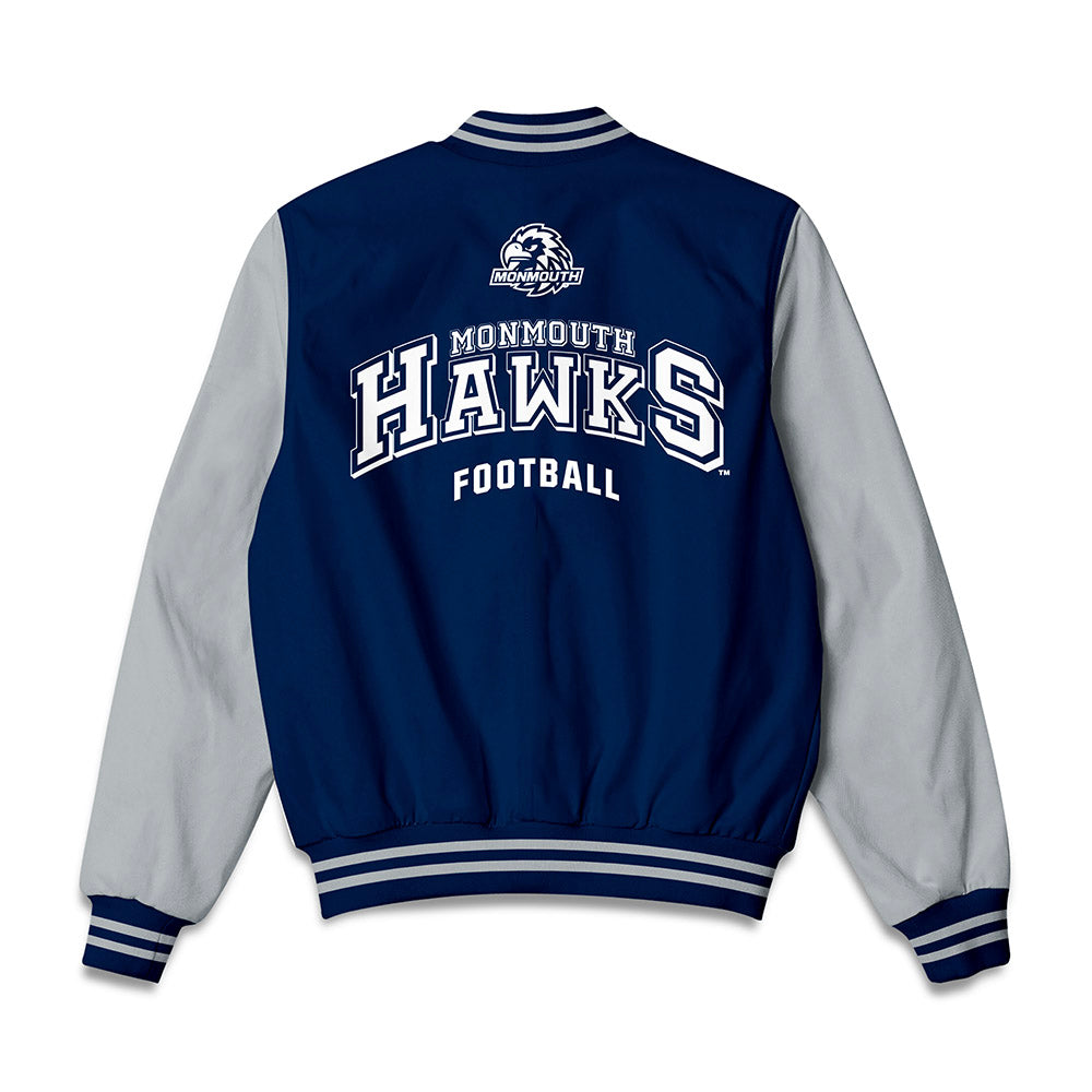 Monmouth - NCAA Football : Michael DiVittorio - Bomber Jacket-1