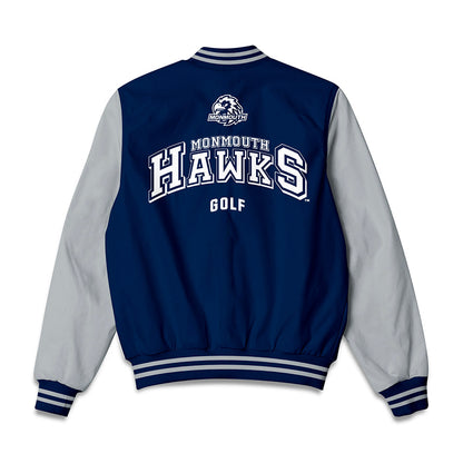Monmouth - NCAA Men's Golf : Colin McCullagh - Bomber Jacket-1