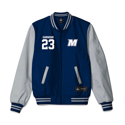 Monmouth - NCAA Women's Basketball : Lexi Carnegie - Bomber Jacket-0