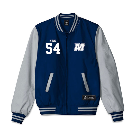 Monmouth - NCAA Football : Luke King - Bomber Jacket-0