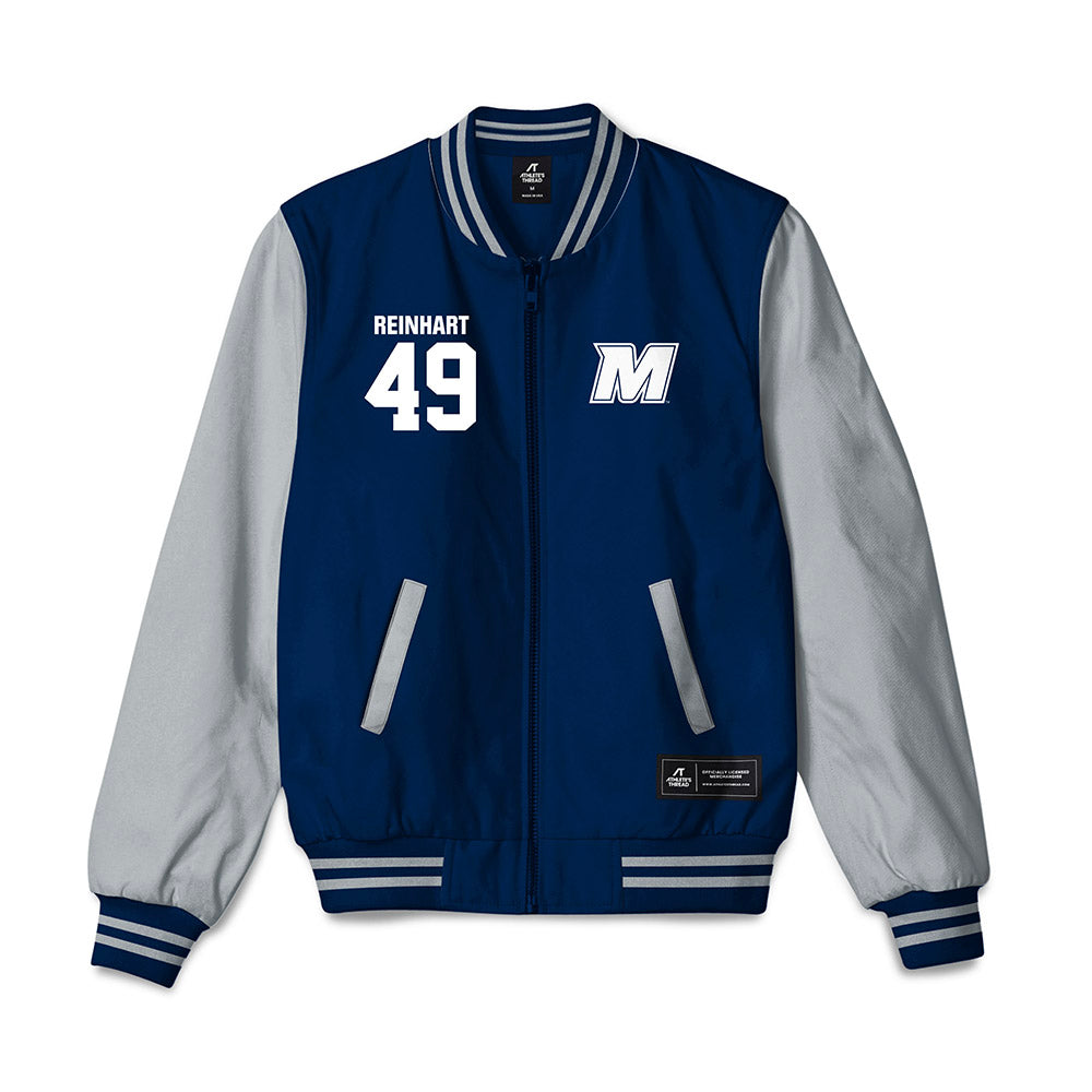 Monmouth - NCAA Football : Tyler Reinhart - Bomber Jacket-0
