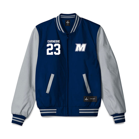 Monmouth - NCAA Women's Basketball : Lexi Carnegie - Bomber Jacket-0