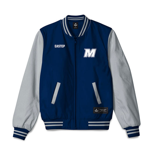 Monmouth - NCAA Men's Swimming : Cole Eastep - Bomber Jacket-0