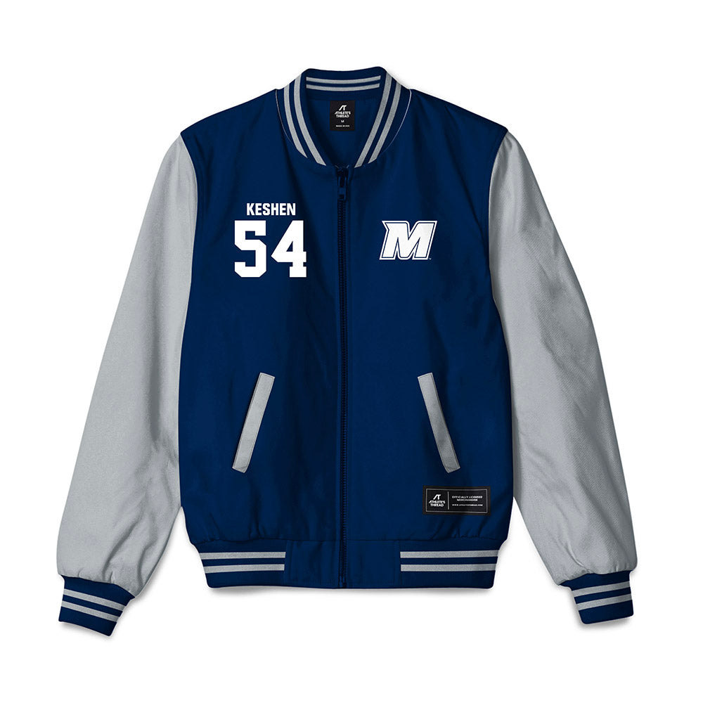 Monmouth - NCAA Football : Mounir Keshen - Bomber Jacket-0