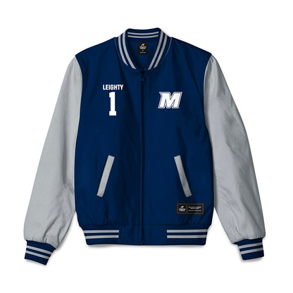 Monmouth - NCAA Softball : Bronwynn Leighty - Bomber Jacket-0